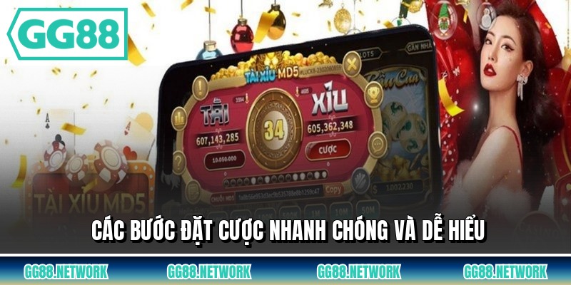 Các bước đặt cược nhanh chóng và dễ hiểu