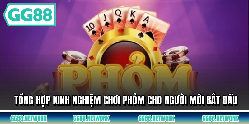 Tổng hợp kinh nghiệm chơi phỏm cho người mới bắt đầu