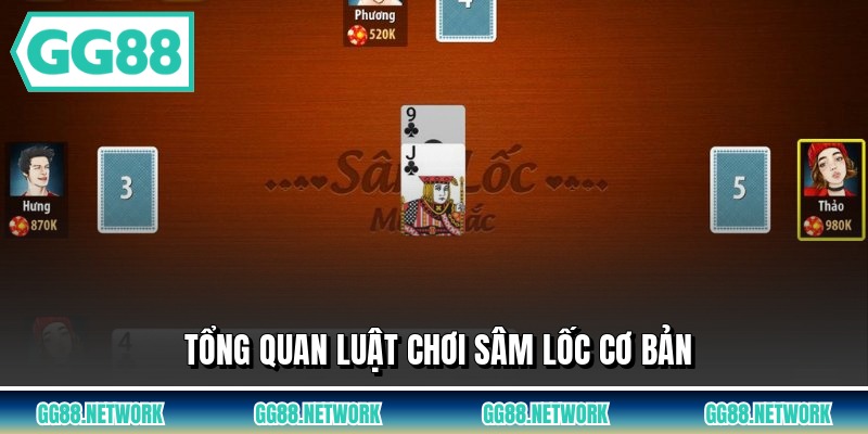 Tổng quan luật chơi sâm lốc cơ bản