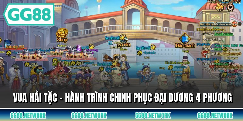 Vua Hải Tặc - Hành Trình Chinh Phục Đại Dương 4 Phương